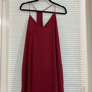 Maroon Dress